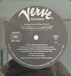 Ella Fitzgerald - At the Opera House - Vinil Store