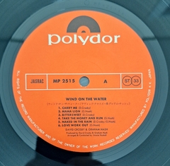 Crosby & Nash - Wind on the Water (Japonês) - Vinil Store