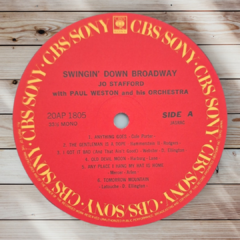 Jo Stafford - Swingin' Down Broadway - loja online