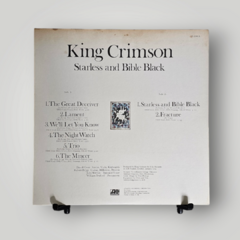 King Crimson - Starless and Bible Black (Japão) - comprar online