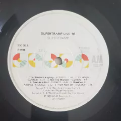 Supertramp - Live '88 na internet