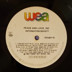 Information Society - Peace and Love, Inc. na internet