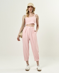 Calça New Cenoura Rosa Bebê na internet