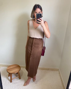 Regata Crepe Siena Fendi