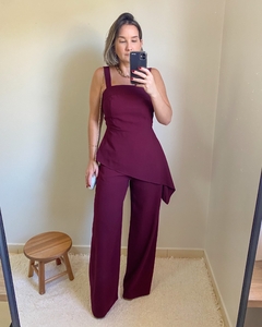 Conjunto Viscose Montalcino Bordô - loja online