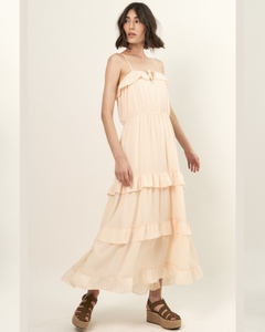 Vestido Três Marias Creme