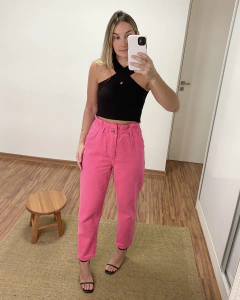 Calça Sarja Clochard Rosa na internet
