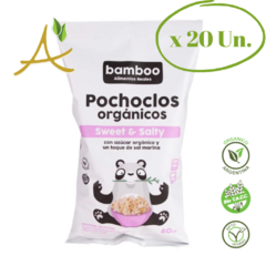 Caja x 20 unidades (80g.) o 40 unidades (40g.) -Pochoclos Orgánicos Sweet & Salty - Bamboo -9 - comprar online
