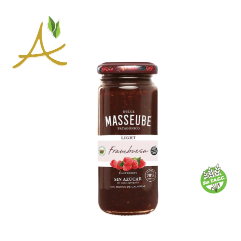 Dulce de Frambuesa Light x 260g - Masseube