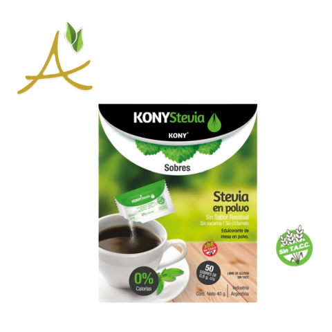 Stevia en sobres (50u) - Kony