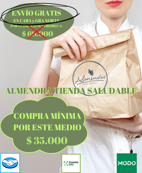 Carrusel ALMENDRA TIENDA SALUDABLE