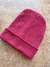 Gorro de lana fucsia