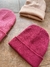 Gorro de lana fucsia - comprar online