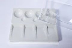 Godê Porcelana Com 08 Cavidades + 3 Espaços Para Líquidos - comprar online