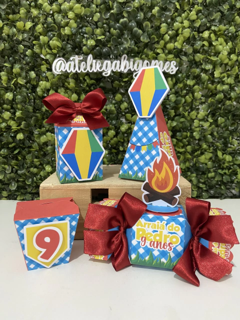 (PEGUE MONTE) FESTA JUNINA 3D