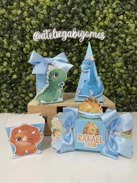 (PEGUE MONTE) DINO BABY AQUARELA 3D