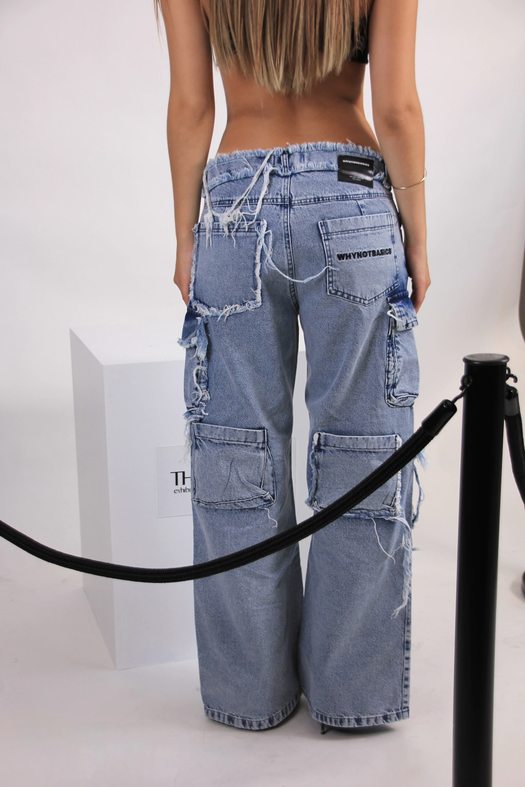 Jean Cargo Washed Celeste thumbnail 3