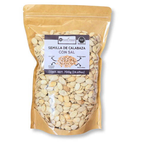 Punto Granel Semilla De Calabaza Con Sal 700gr