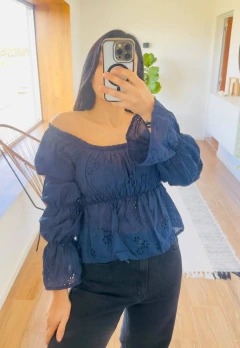 Blusa Mía broderie - comprar online