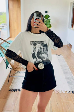 Skort negro Wild