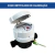 Hidrômetro Unijato DN 15 (1/2") Corpo em Composite + Certificado de Calibração | Rel. Plan. Pre-eq. Magnética