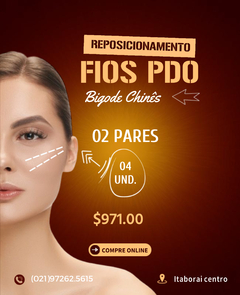 FIOS DE PDO / BIGODE CHINÊS
