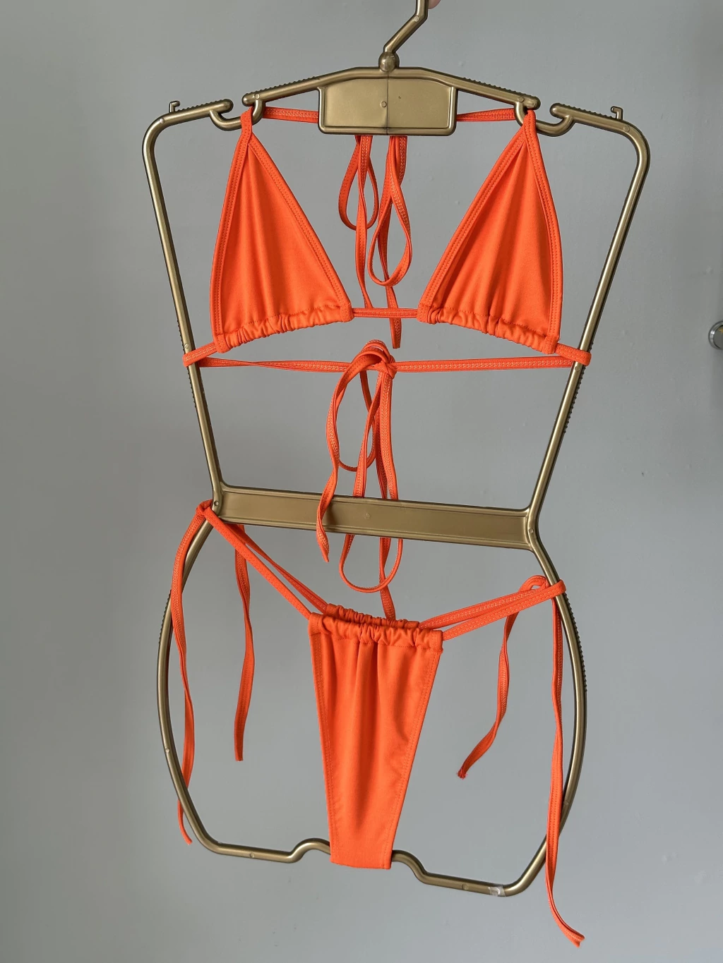 Biquíni Cortininha Laranja