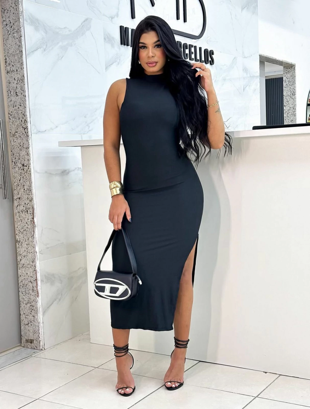 Vestido Midi Poliana