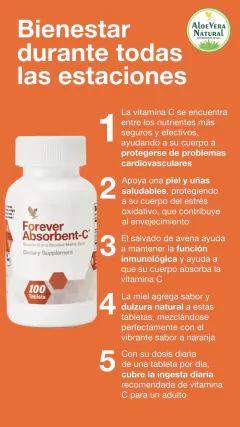 VITAMINA C (Forever Absorbent-C) - tienda online