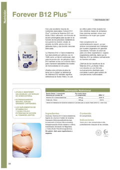 VITAMINA B12 (Forever B12 Plus) - comprar online