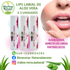 Lips Labial por 3 (Aloe Lips ) - comprar online