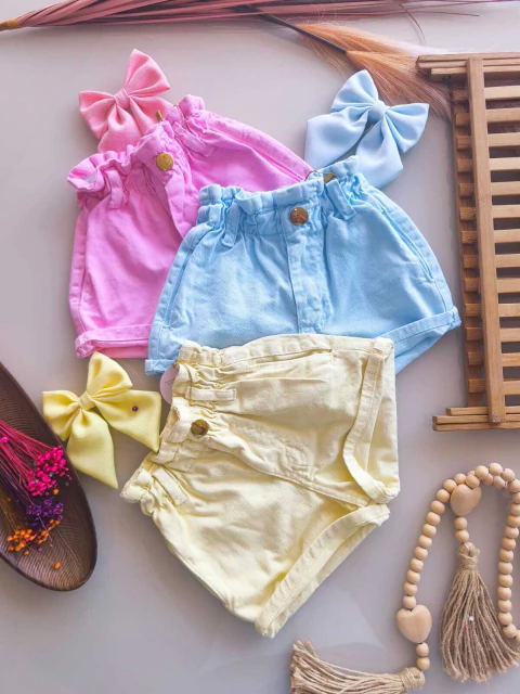 Short collor elástico