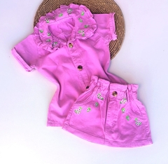 conjunto rosa premium