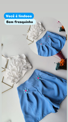 Conj any blue - comprar online