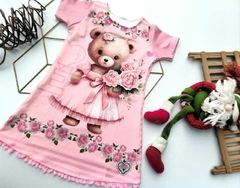 Vestido ursa malha