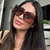 Imagem do Oculos de Sol Feminino Maxi Marrom Brilhoso