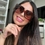 Oculos de Sol Feminino Maxi Marrom Brilhoso - comprar online
