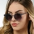 Oculos de Sol Feminino Becker Azul Cristal - Seven Acessórios
