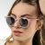 Oculos de Sol Feminino Becker Rosa Espelhado - Seven Acessórios
