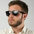 Oculos de Sol Masculino Joy Preto Brilhoso - comprar online