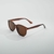 Oculos de Sol Masculino Lando Marrom Fosco na internet
