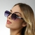 Oculos de Sol Feminino Ona Preto - comprar online