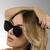Óculos de Sol Feminino Scarlet Preto - Seven Acessórios