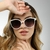 Oculos de Sol Feminino Talita Branco