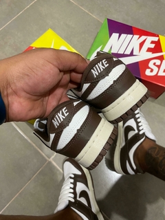 Dunk Low Cacau na internet