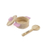 PANELA + COLHER de PAU {rosa}