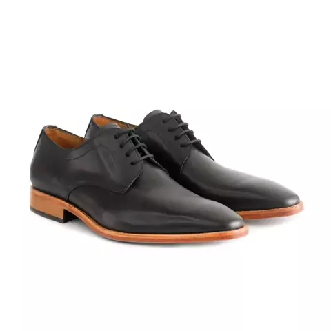 Zapato de Vestir Garibaldi Cuero Negro