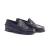 Mocasín Legítimo Cuero Rubí Negro