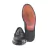 Mocasín Legítimo Cuero Rubí Negro en internet