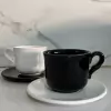 Taza redonda con plato